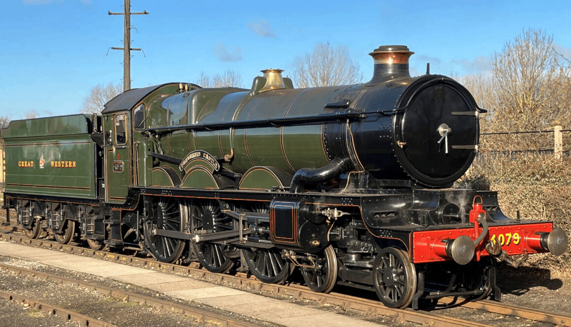 4079 Pendennis Castle, pictured at Didcot Railway Centre, credit Duncan Ballard