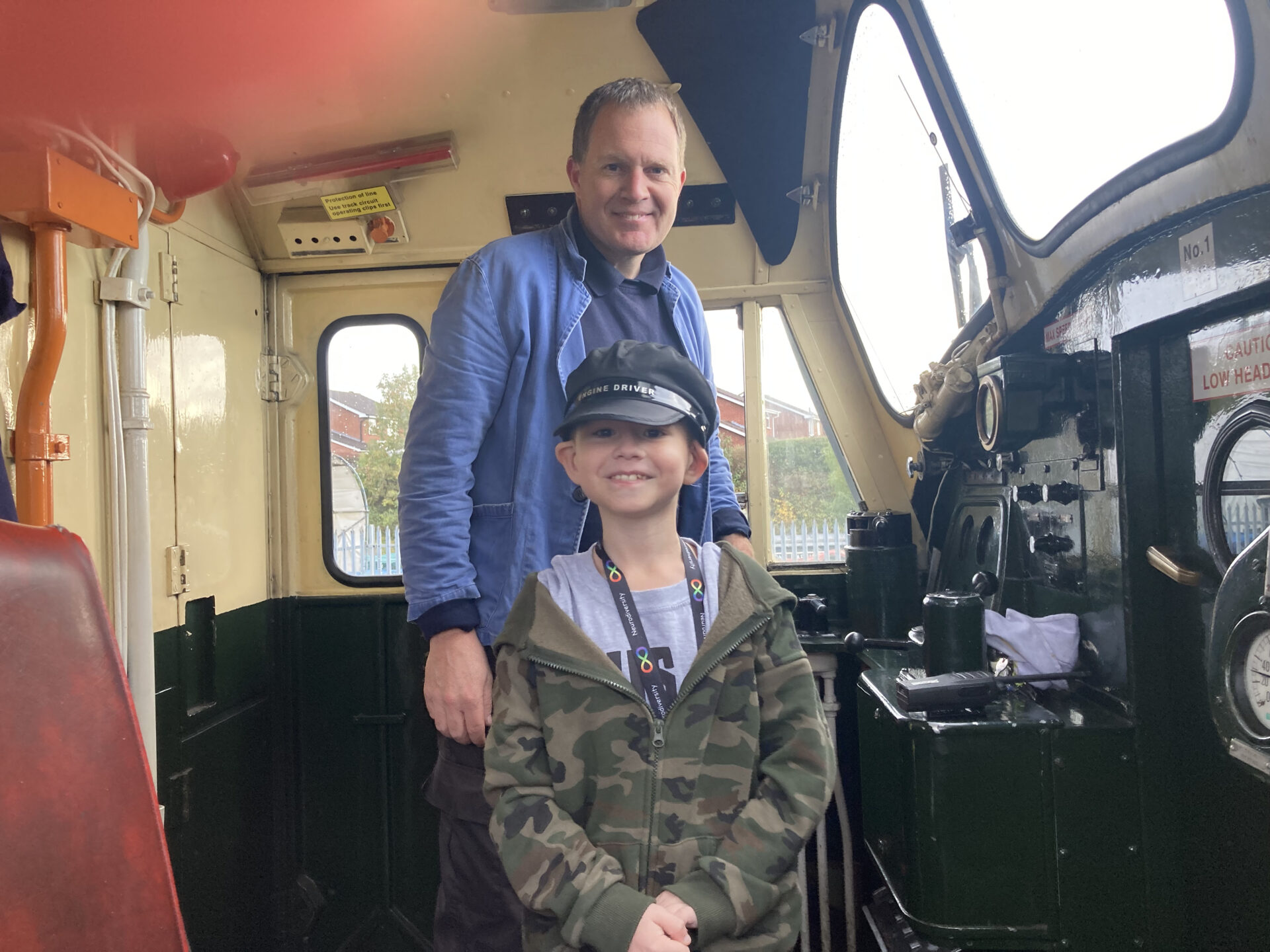 Corey gets VIP treatment at the Severn Valley Railway