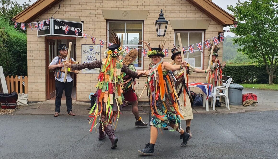Day of Dance at Arley Station on the Severn Valley Railway, credit Martin Bannister