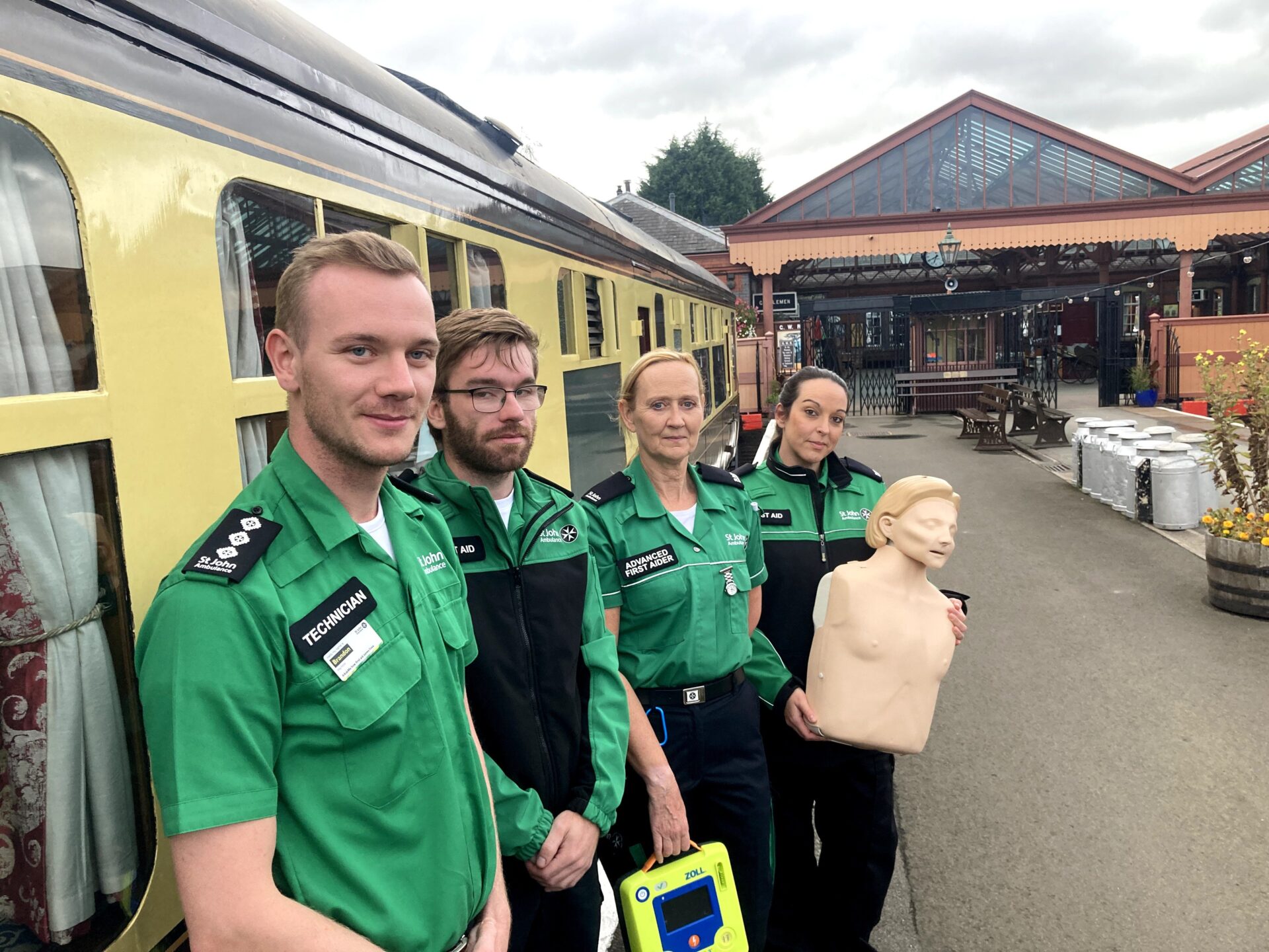 Learning to save lives at the Severn Valley Railway