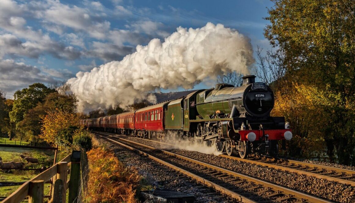 45596 Bahamas on the mainline