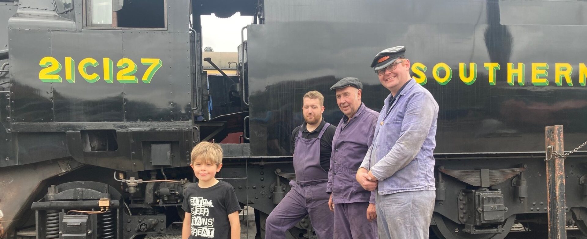 Alfie’s SVR footplate challenge rolls on