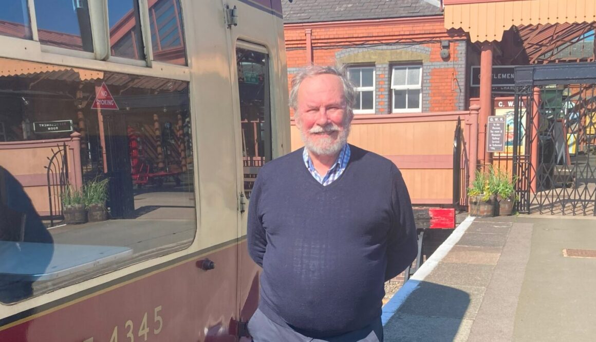 Chris Walton, chairman of Severn Valley Railway (Holdings) Plc