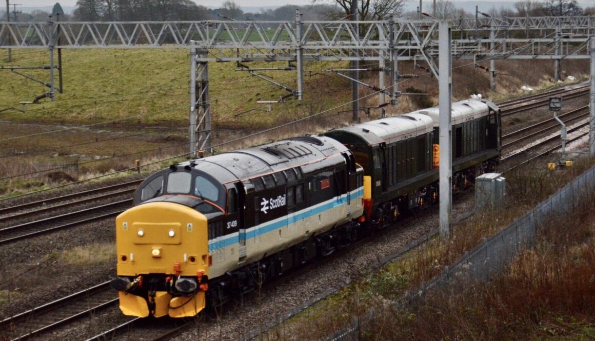 Class 37 37409 owned by Locomotive Services Group. Brad Joyce