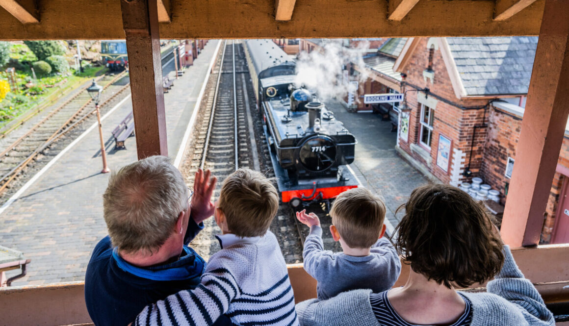 Family at Bewdley Station