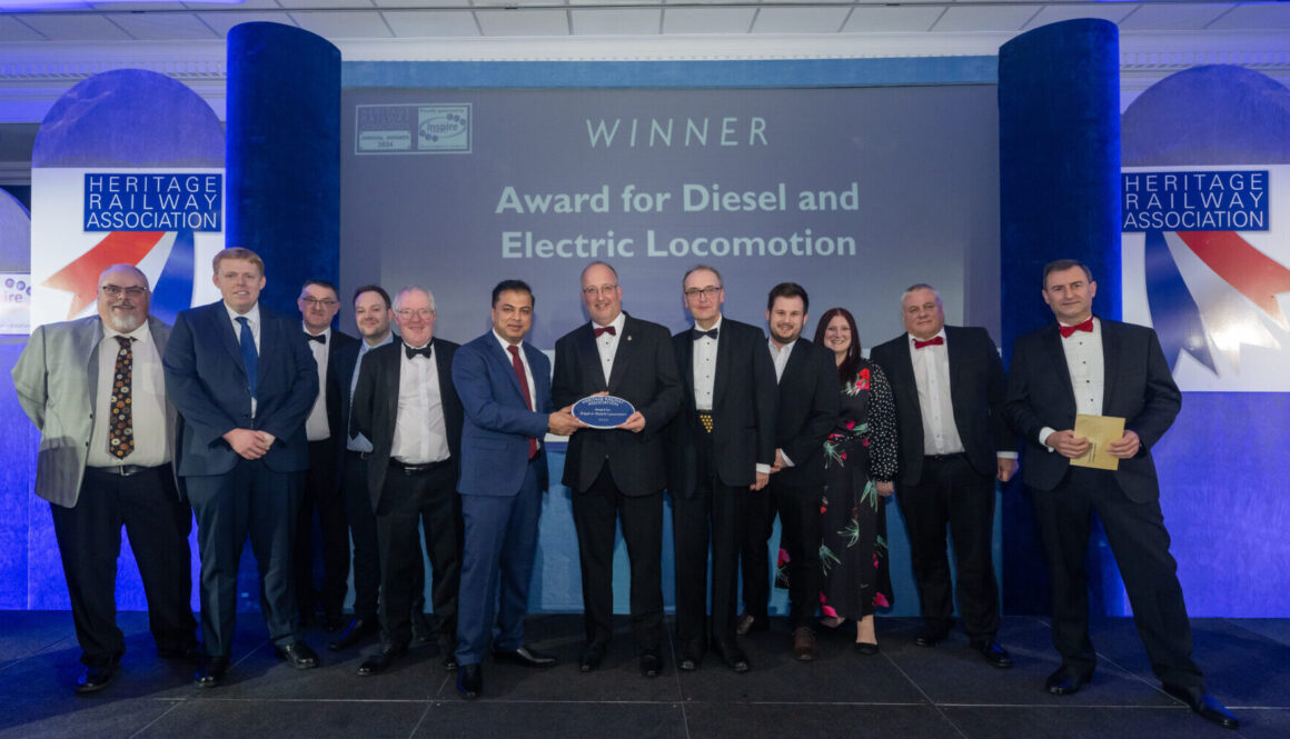 SVR team at the Heritage Railway Awards 2024