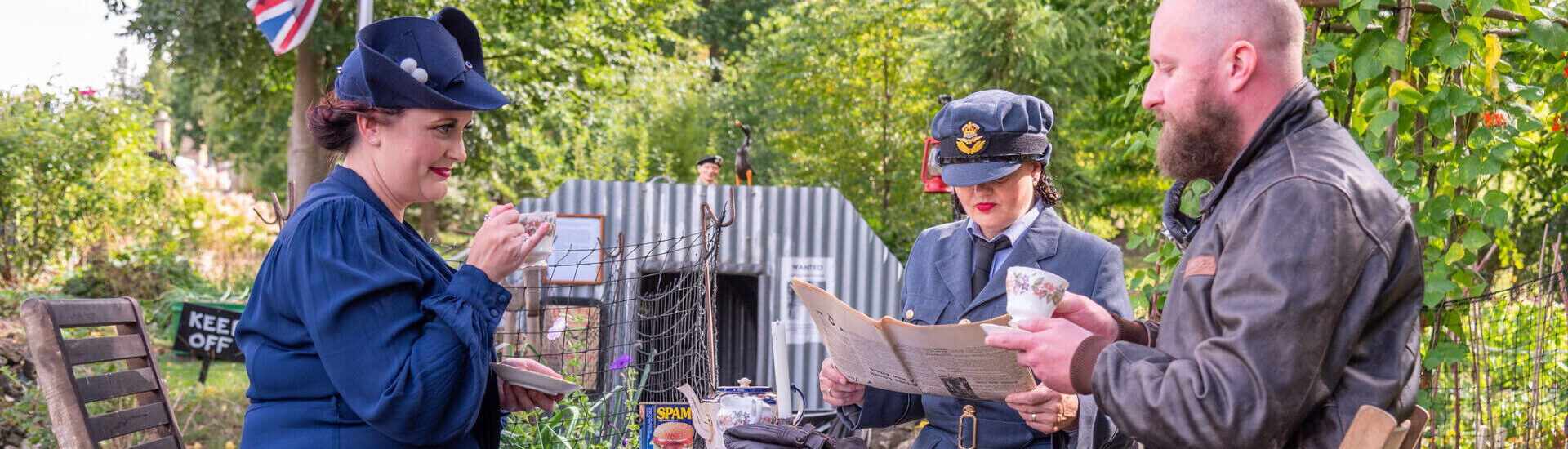1940s weekends steam into view at the SVR