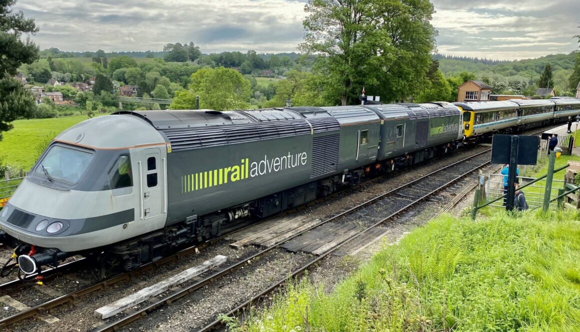 Rail Adventure power cars at the SVR's May 2023 Spring Diesel Festival. DAVID BISSETT