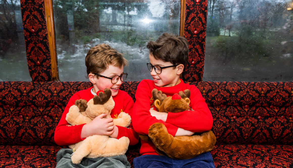 Gifts for all children on the Santa Trains