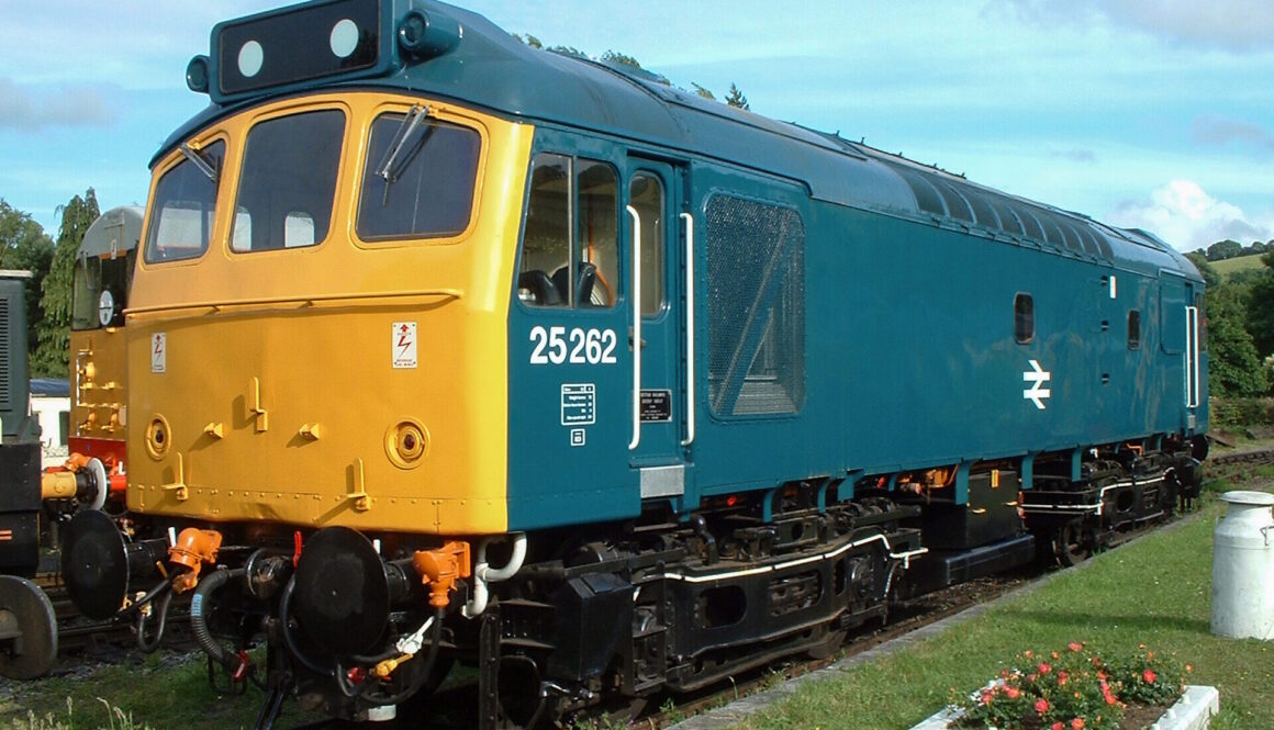Class 25 No 25262. PHIL SEYMOUR