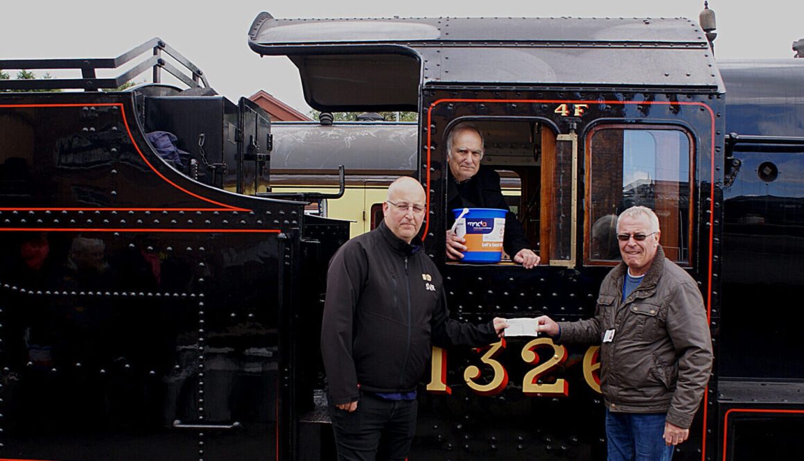 SVR managing director Jonathan Gus Dunster, drive Rod Derry and Phil Clayton