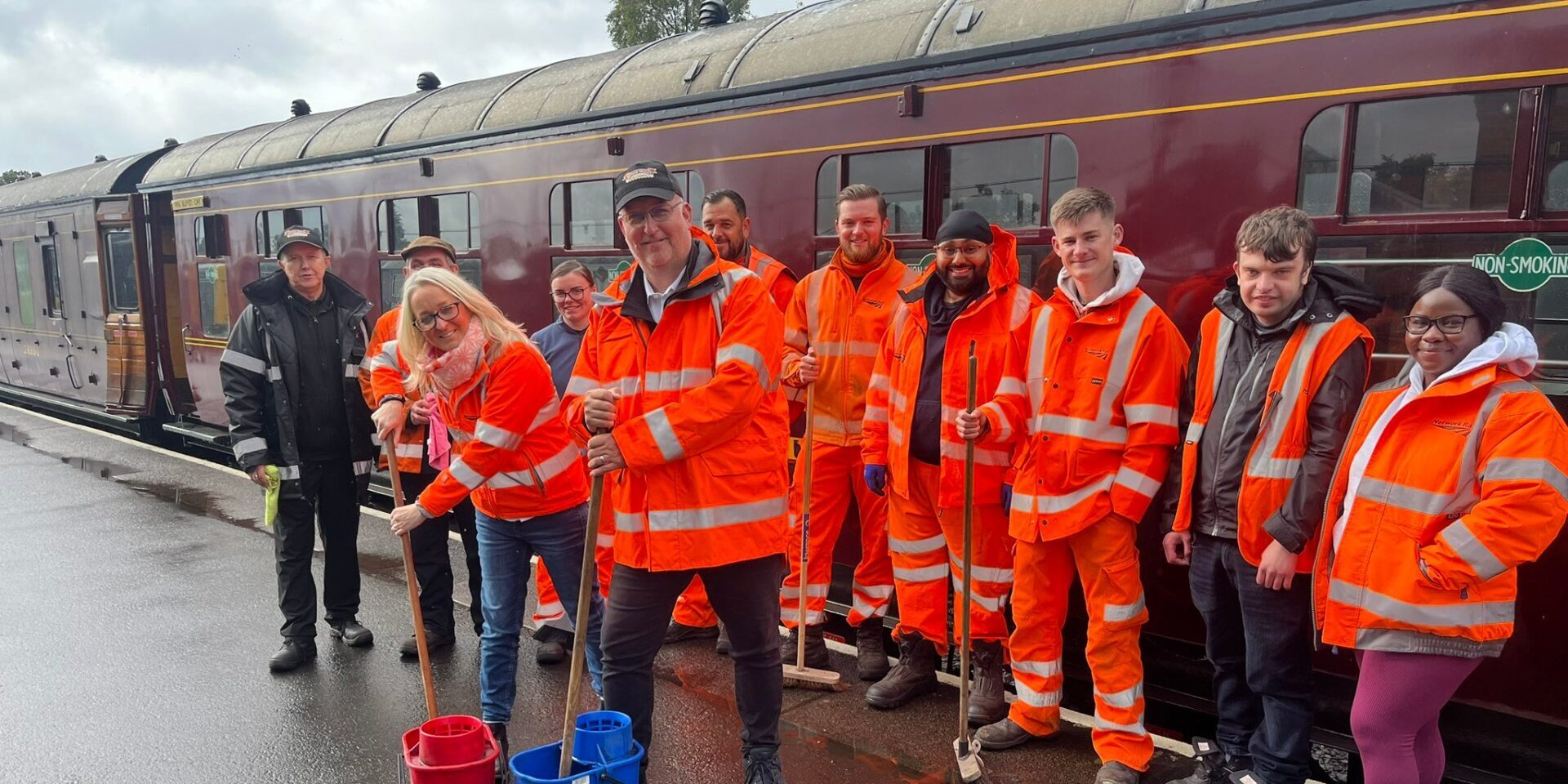 Pioneering railway partnership celebrates first anniversary