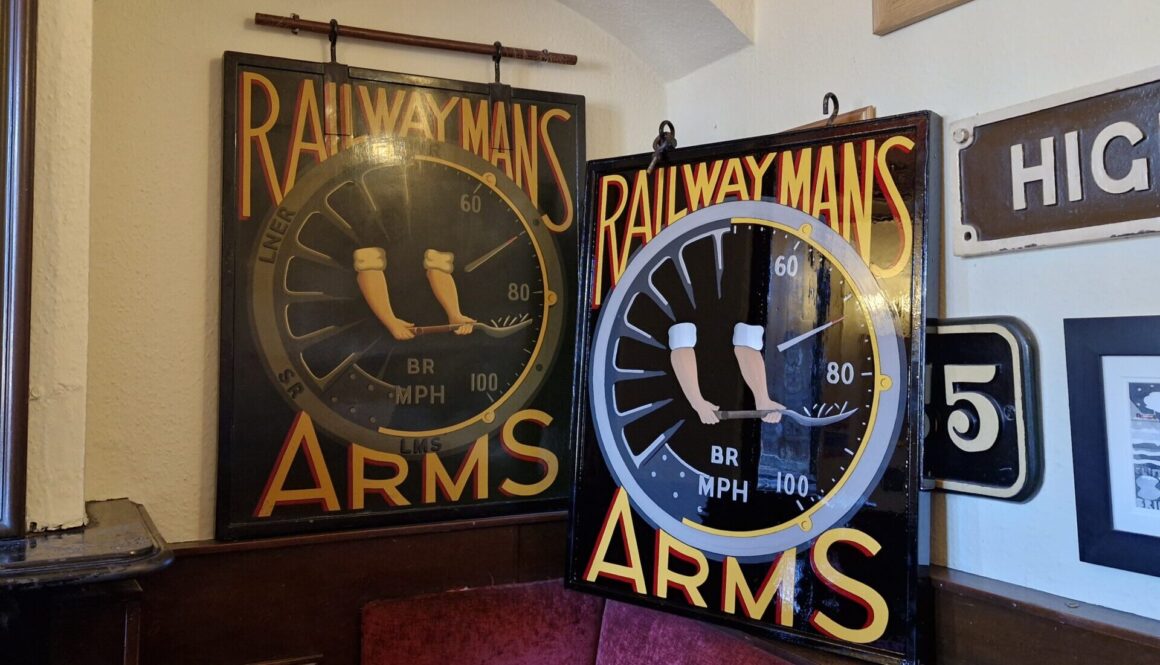 Roy Baker's original design on the left, with Ronan's new version on the right. SAMANTHA HAYWARD
