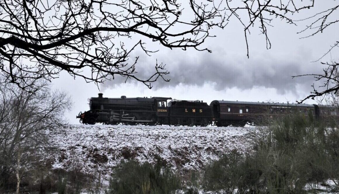 Stanier Mogul in the snow Credit Keith Wilkinson