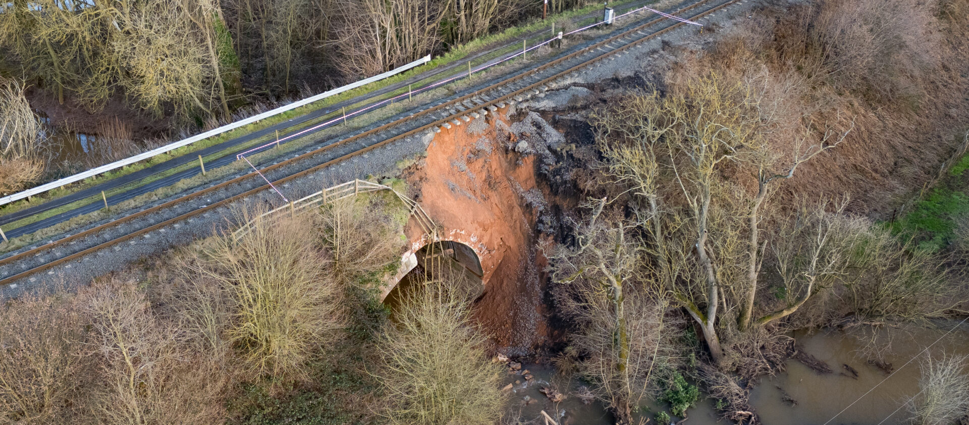 Supporters rally round after the Severn Valley Railway suffers devastating landslip