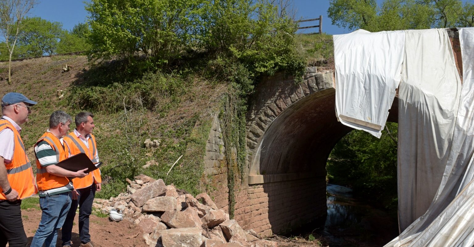 Severn Valley Railway makes steady progress towards landslip repairs