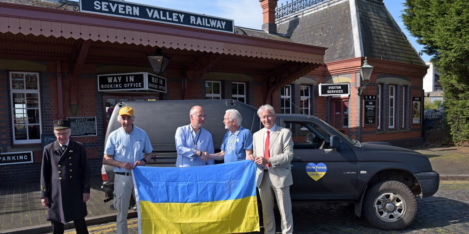 Severn Valley Railway helps local aid charity