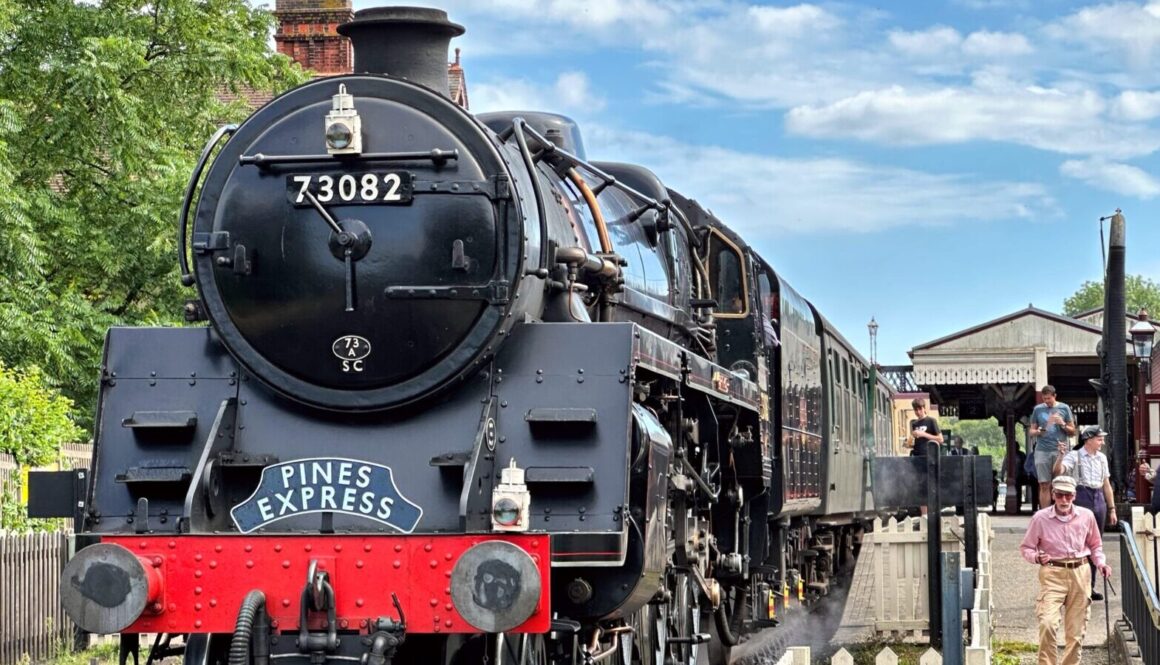 73802 'Camelot' will guest at the SVR's Autumn Steam Gala. HARRY BRADLEY