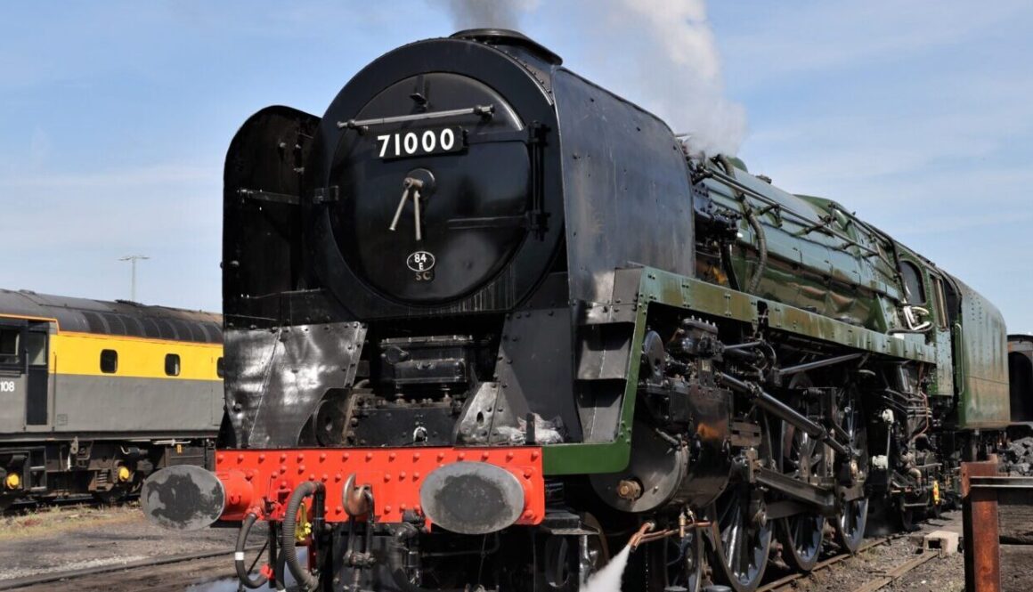 71000 'Duke of Gloucester' during one of its test runs at the Severn Valley Railway in mid-2025. Keith Wilkinson