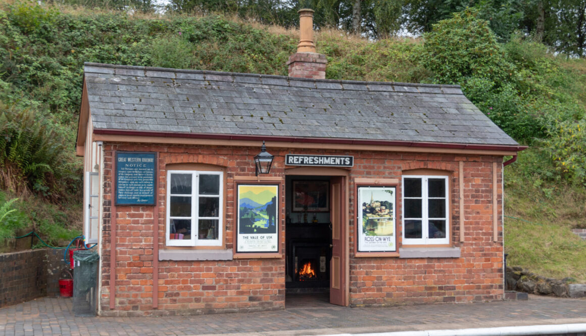 The tiny station building at Eardington, will take centre stage at the SVR's Branch Line Weekend. Jason Hood