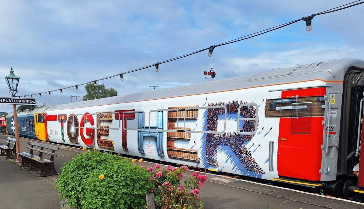 Inspiration exhibition train