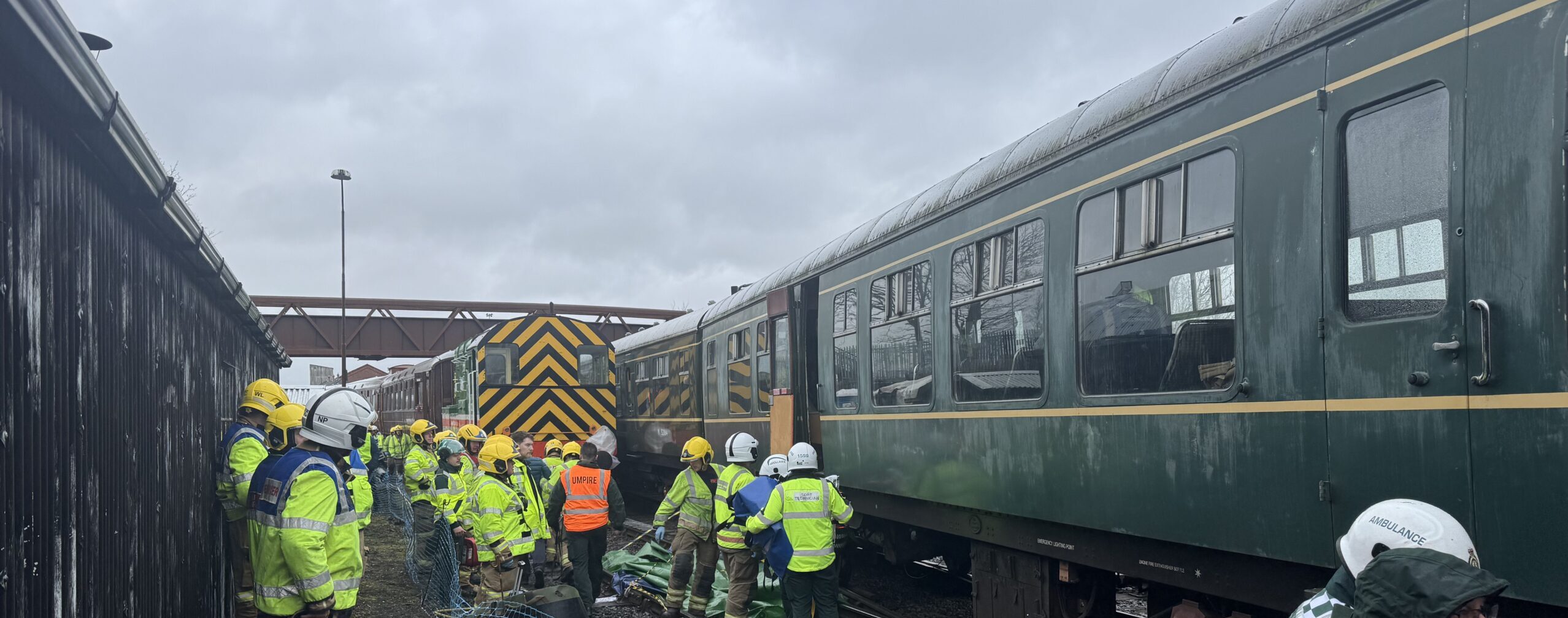 Severn Valley Railway host major exercise to test emergency response plans