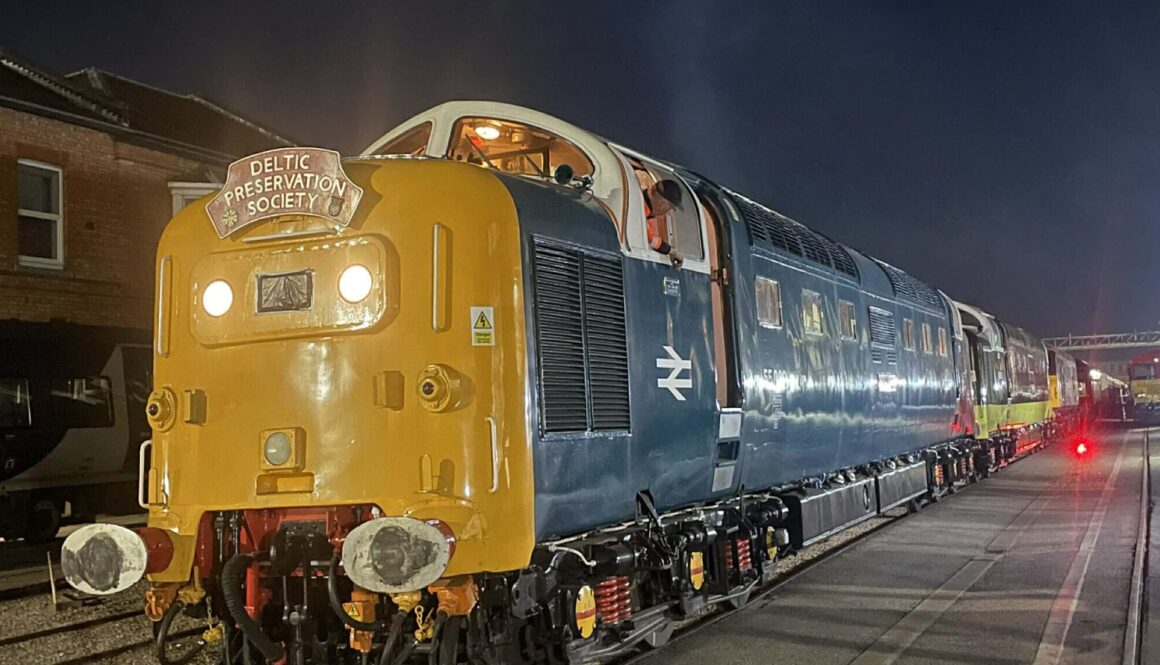 Thanks to the DPS, 55009 will appear at the SDF. Alex Stojanovic