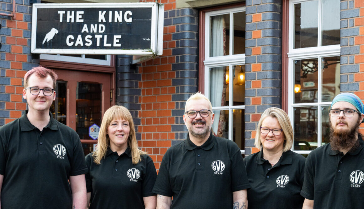 Members of the team at The King & Castle