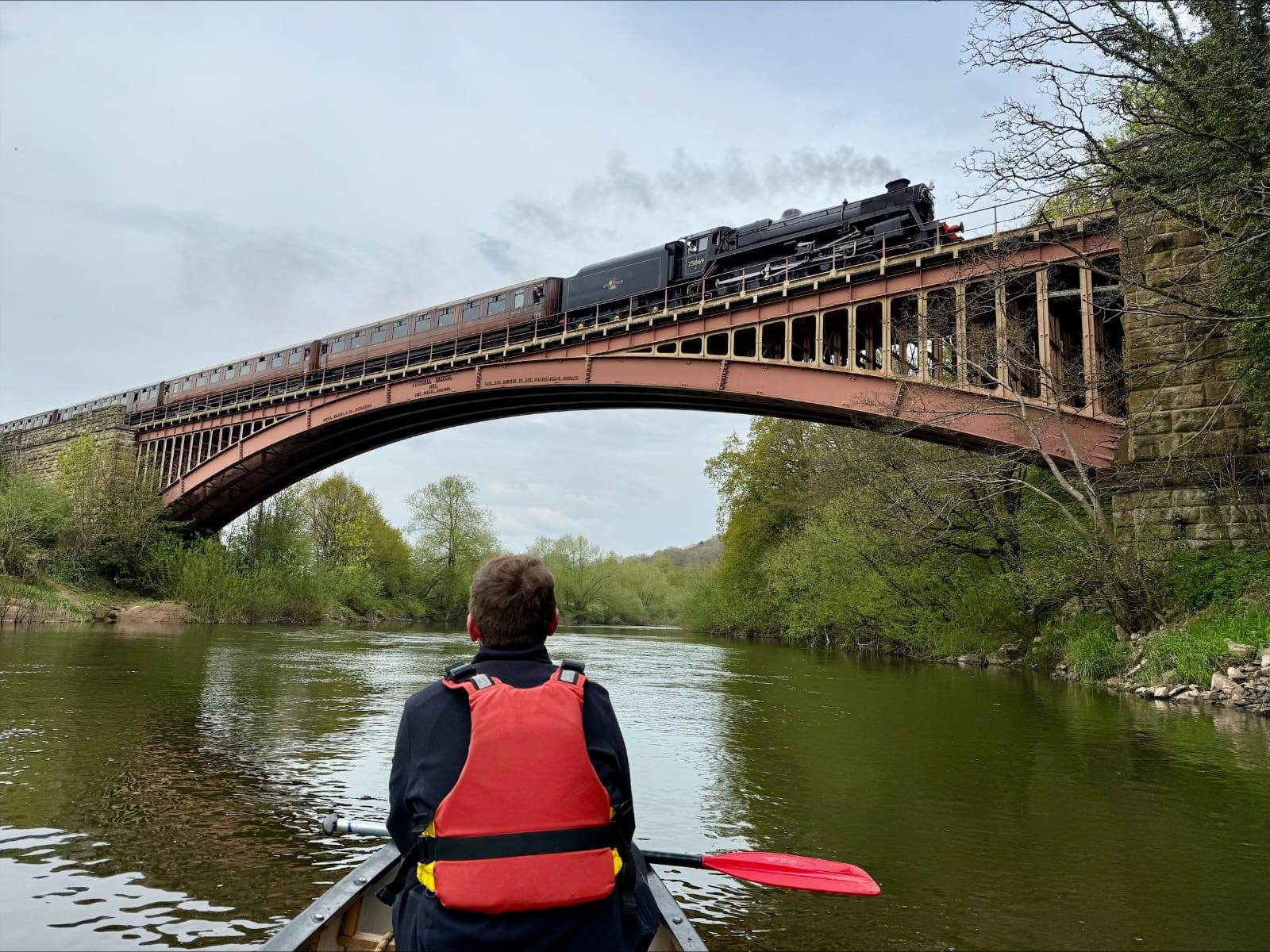 Canoe on the River Severn (3)