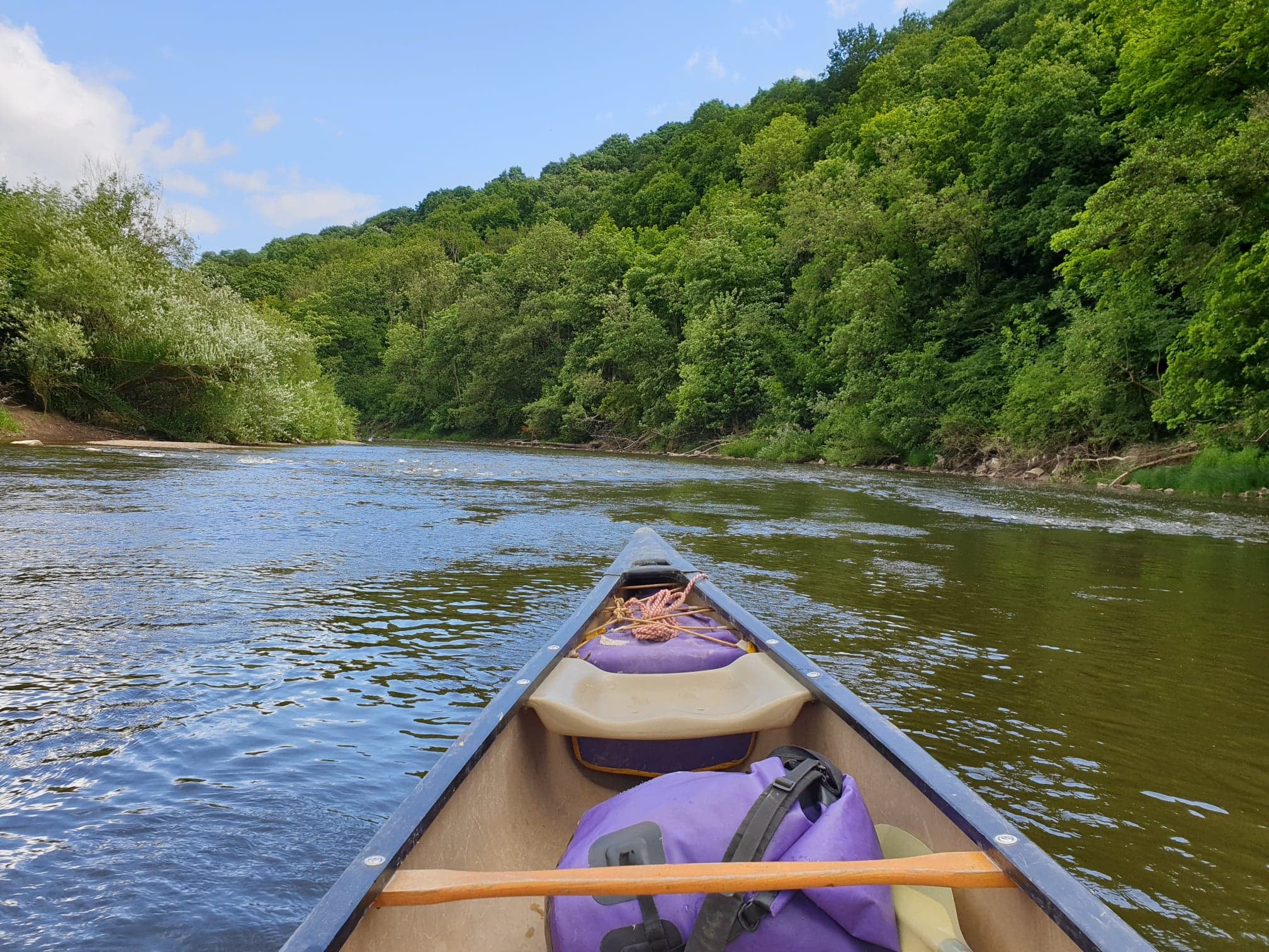 Canoe on the River Severn