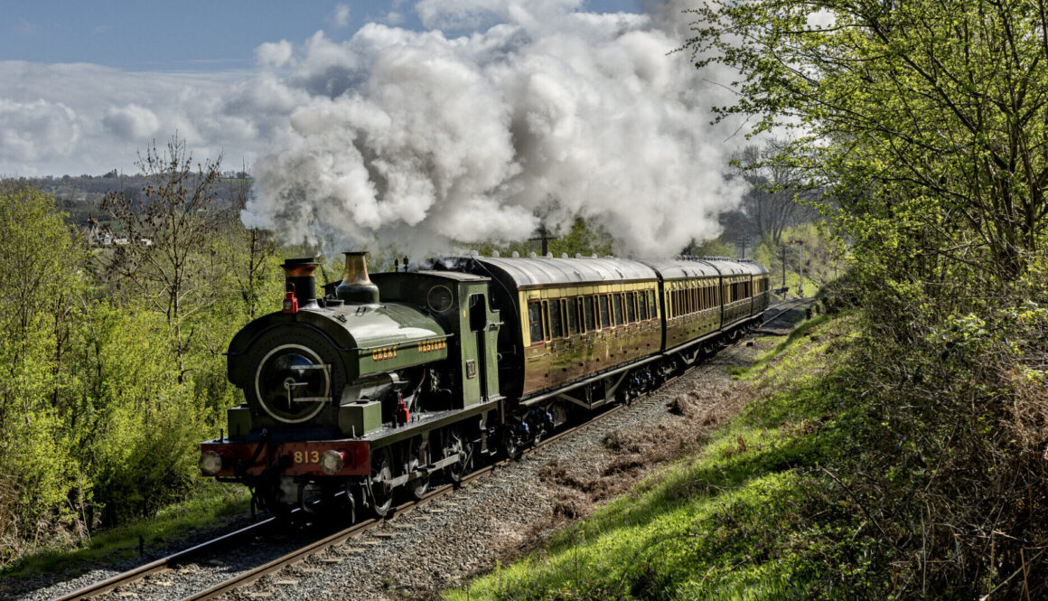 One of the SVR's smaller steam locomotives will haul a set of historic GWR carriages on the Saturday morning service from Bridgnorth. Bob Green