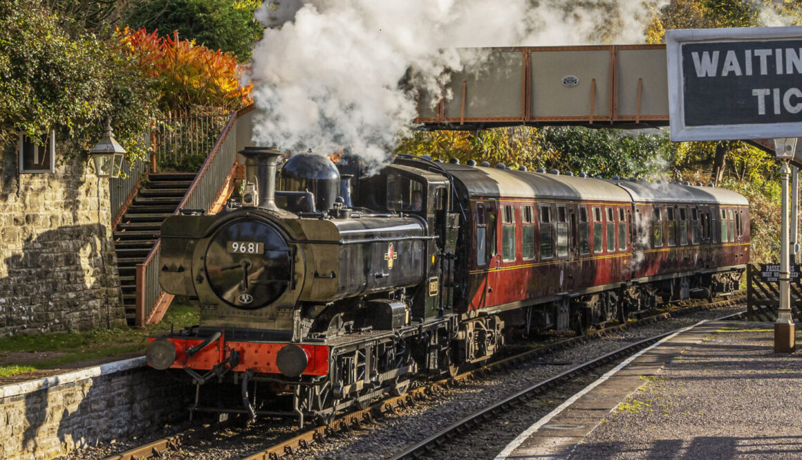 9581 will make a rare appearance away from home at the SVR's Autumn Steam Gala. Bob Green