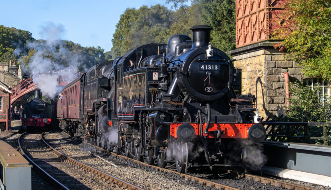 Ivatt Tank 41313 will appear at the Autumn Steam Gala, courtesy of the Isle of Wight Steam Railway. Kenny Felstead