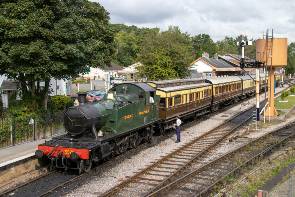 GWR small prairie 5526 is the SVR's 3rd guest locomotive at the Autumn Steam Gala. Kenny Felstead