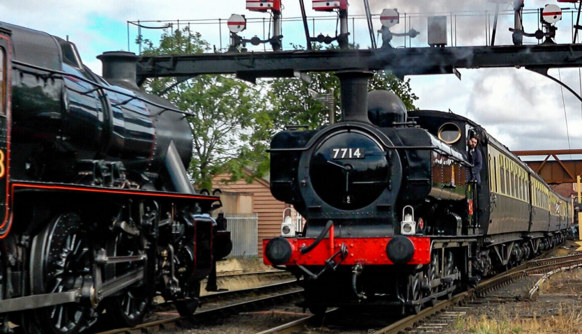 Members of the SVR's superb home fleet, both 13268 and 7714 will both appear at the Autumn Steam Gala. Matt Fielding