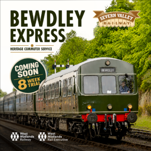 Bewdley Express heritage commuter trial service