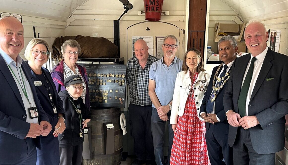 The Lord-Lieutenant of Worcestershire's visit to the SVR Keith Wilkinson