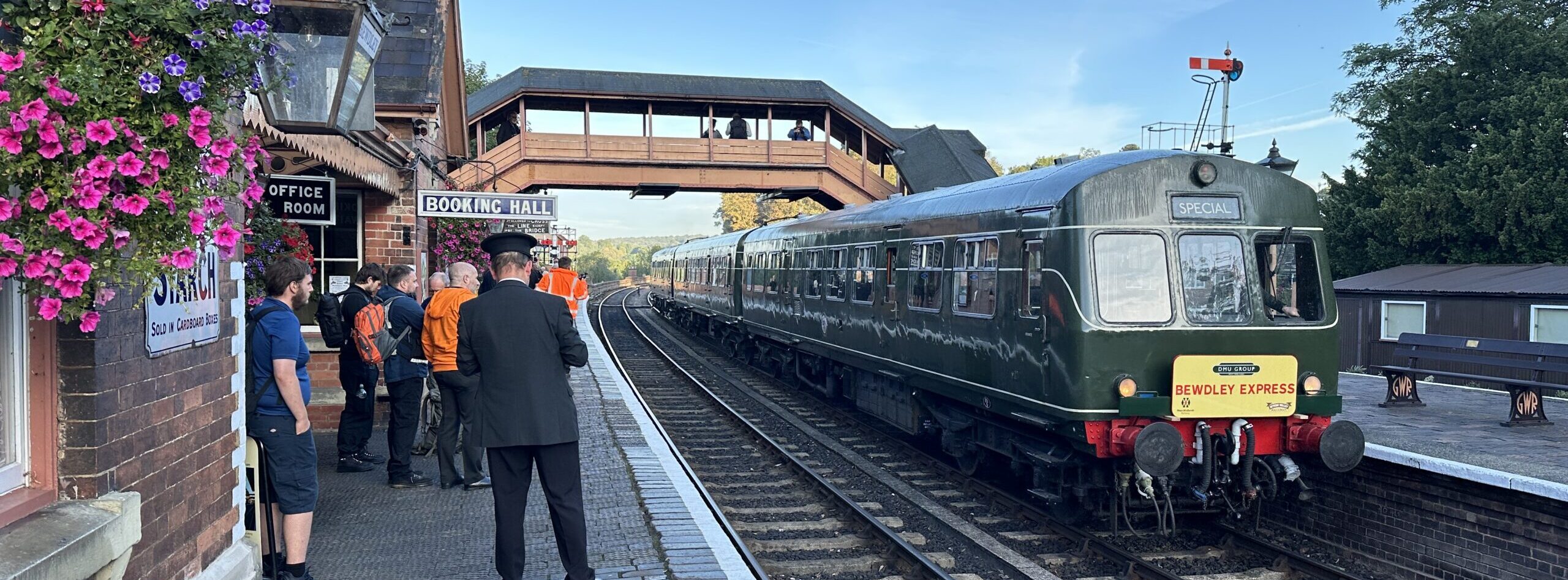 Bewdley Express rolls out for first commuter journey on the SVR